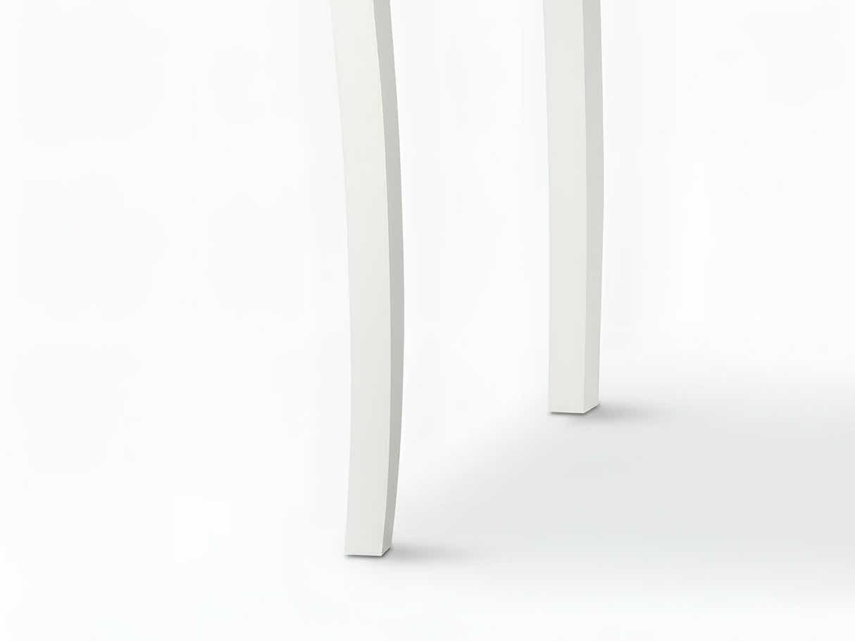 3-Drawer Console Table - White
