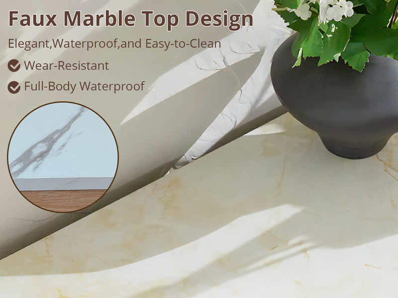 Bathroom Tower Cabinet - Oak