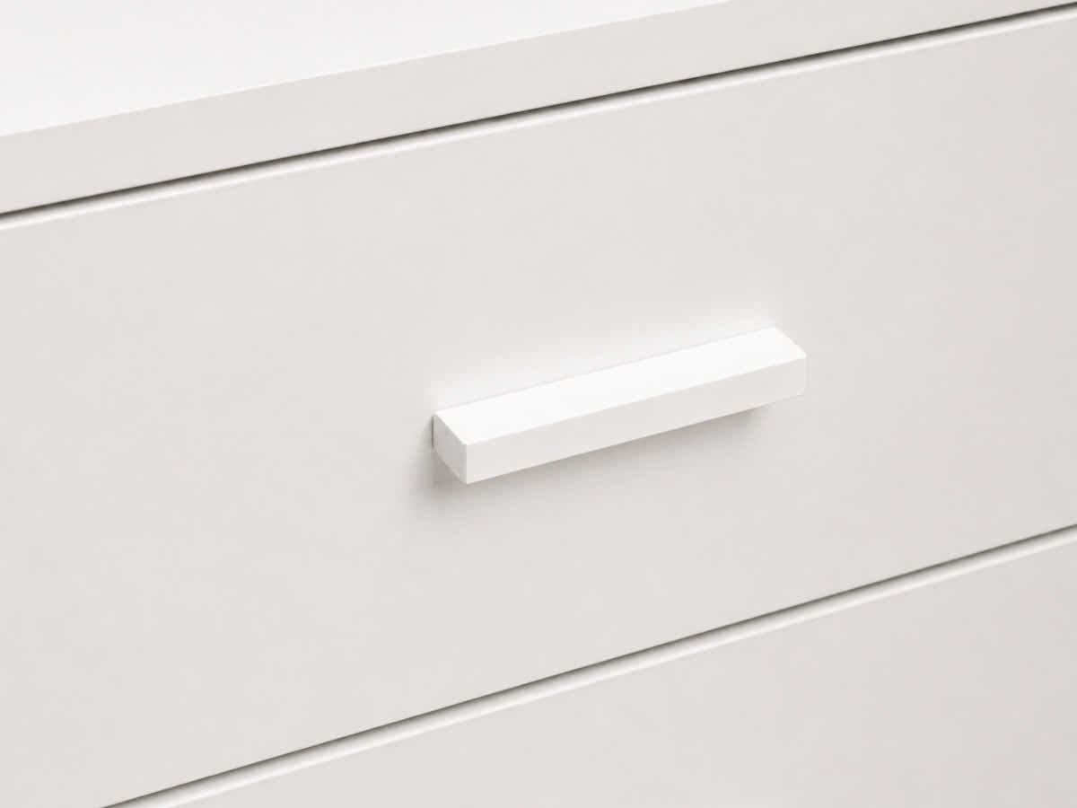 Hollow Core ladder Bookcase - White