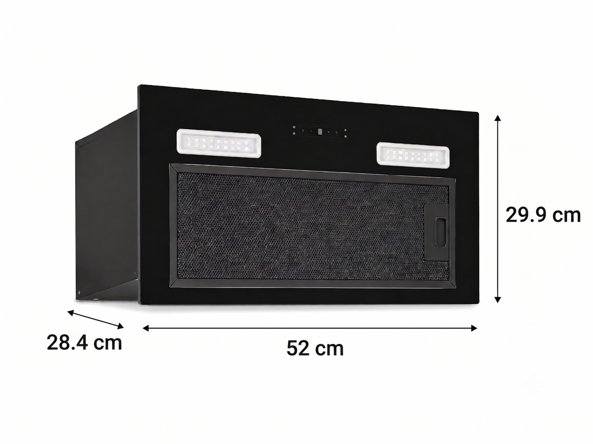 Midea 52cm Rangehood | Integrated Powerpack