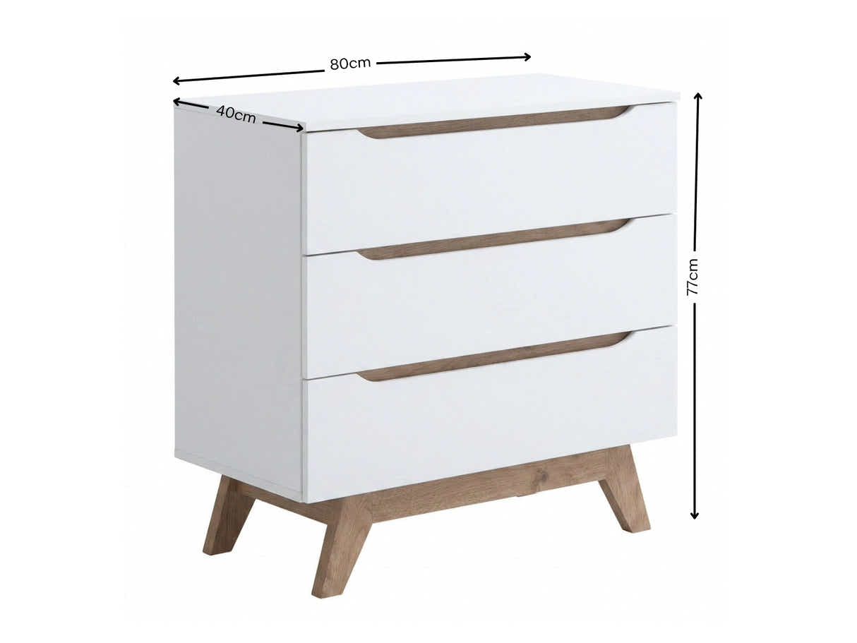 Simona 3-Drawer Chest