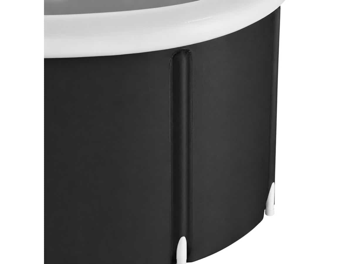 Portable Ice Bath Tub 80X80CM Inflatable Folding Bathtub Spa Massage