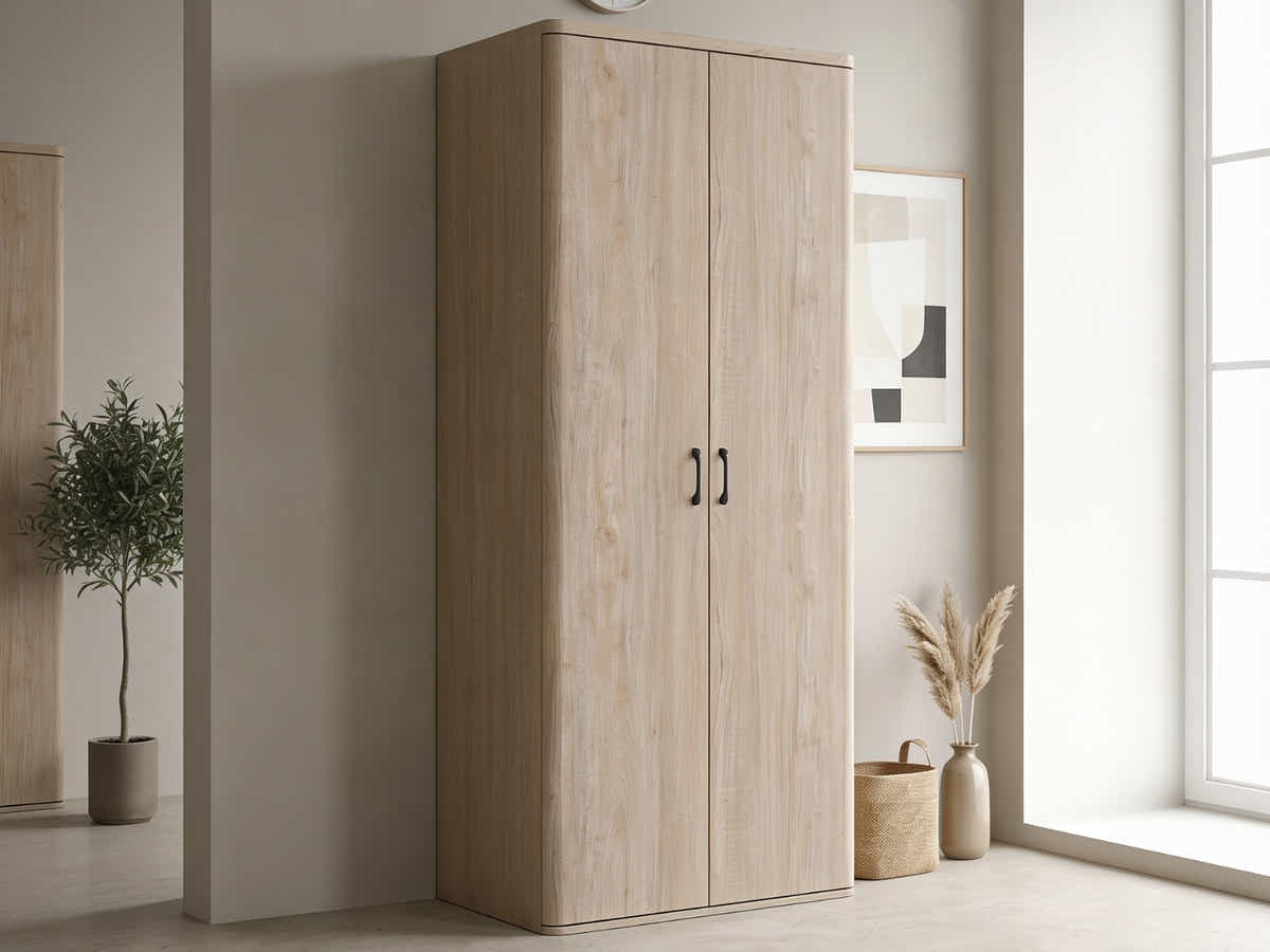 Nigella 2-Door Wooden File Cabinet
