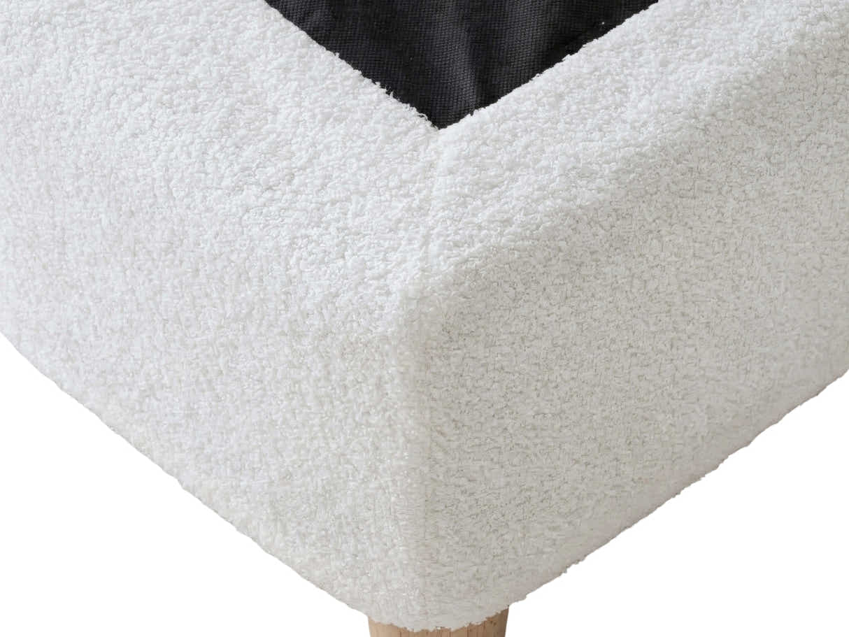 DS Xclusive Boucle Bed Base - King Single