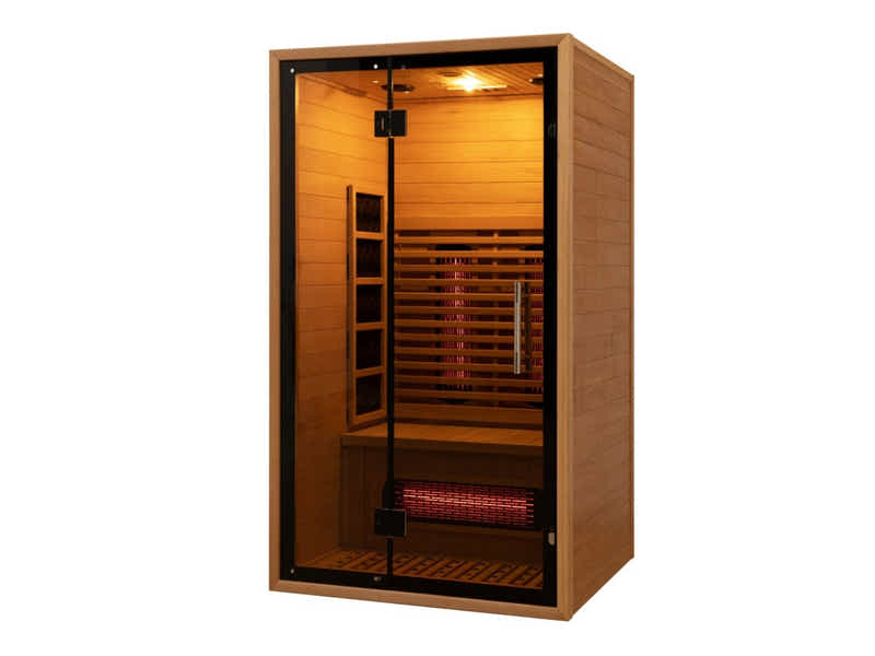 PORVOO 2 Person Low EMF + Red Tube Full spectrum Sauna