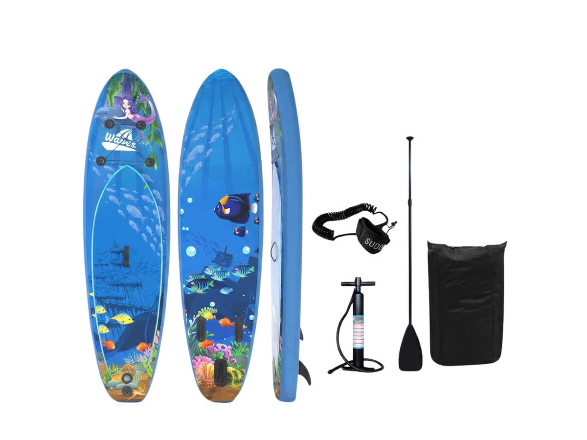10 ft Single Layer Inflatable SUP - Sea Cartoon