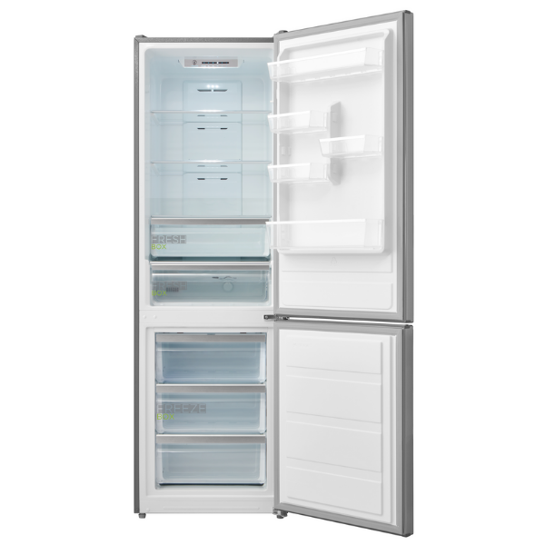 Midea 321L Fridge Freezer Stainless Steel MDRB424FGF02AP