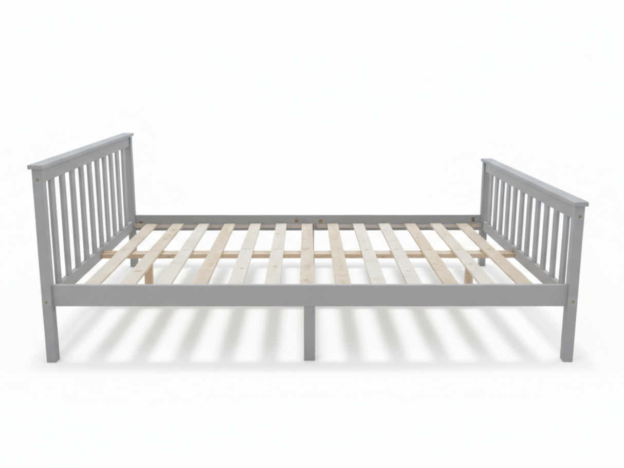 Hampshire Bed Frame Grey - Queen