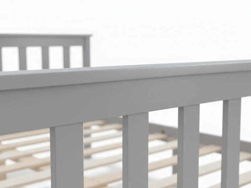 Hampshire Bed Frame Grey - Queen
