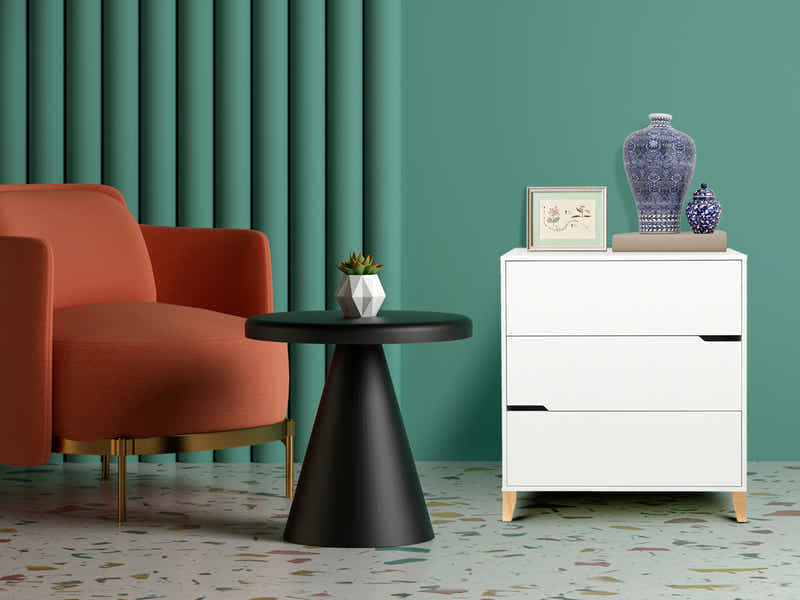 Rene 3-Drawer Tallboy