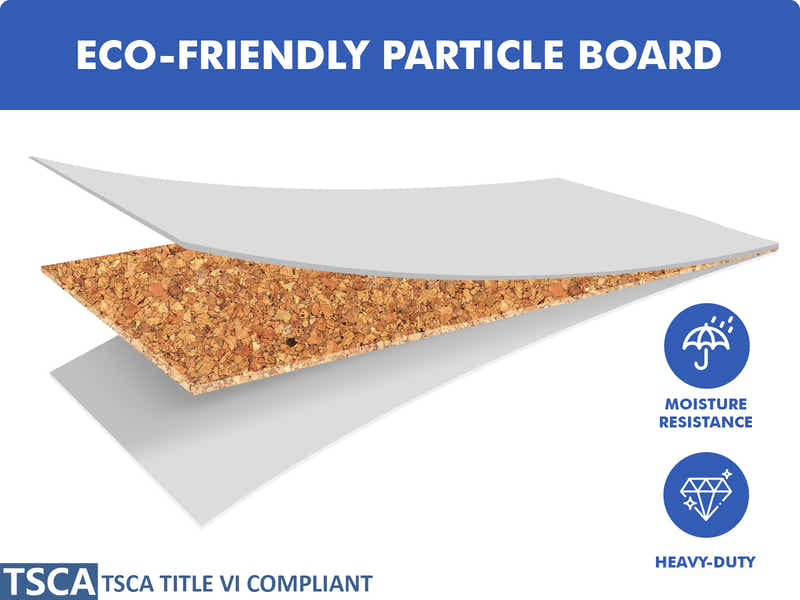 18mm Table Top 120 x 60 cm - White