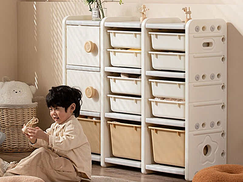 Kids Toy Storage Shelf