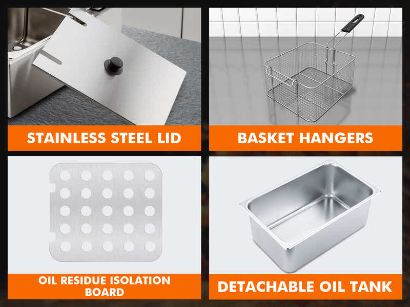 Single Tank Electric Fryer