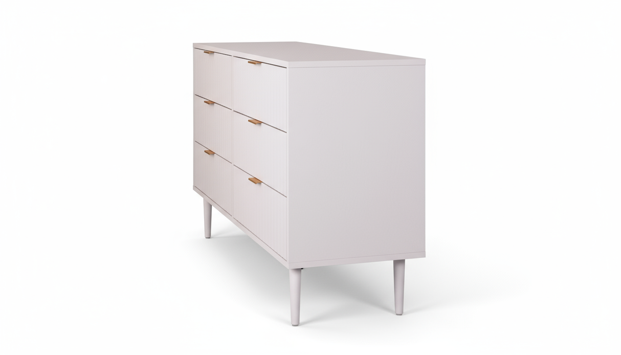 Swansea 6-Drawer Lowboy