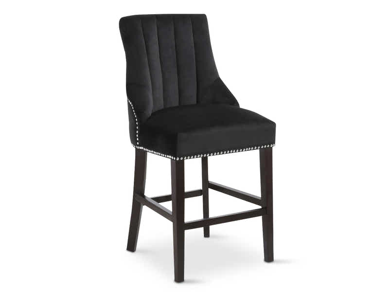 Bar Stool Chairs x2 black