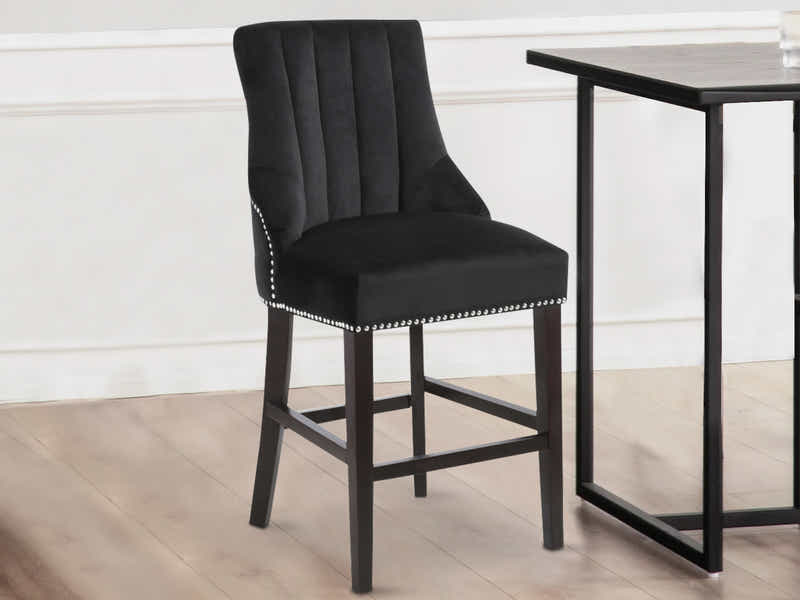 Bar Stool Chairs x2 black