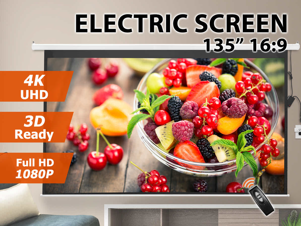 135" Electric Screen 16:9