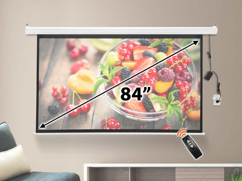 84" Electric Screen 16:9