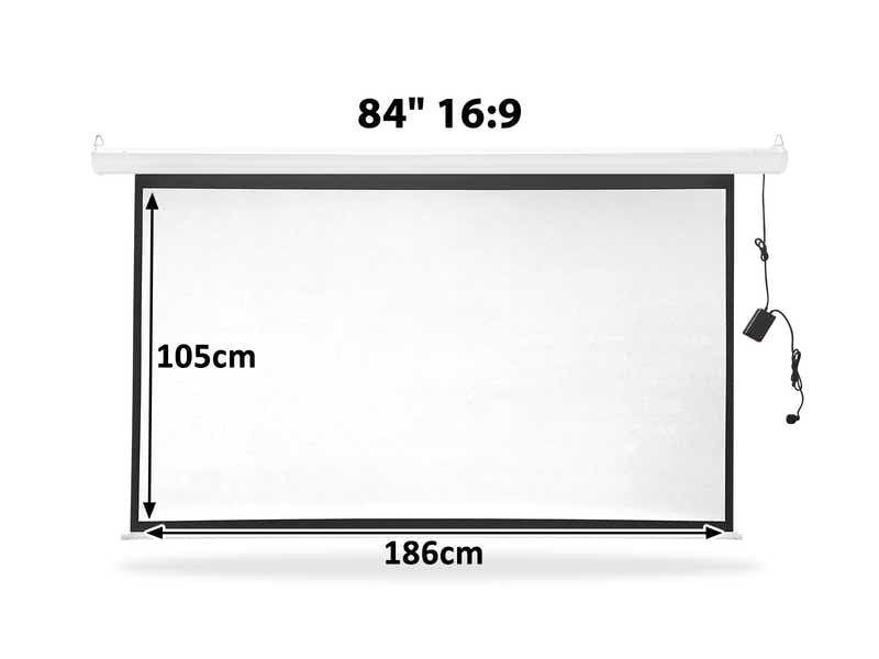 84" Electric Screen 16:9