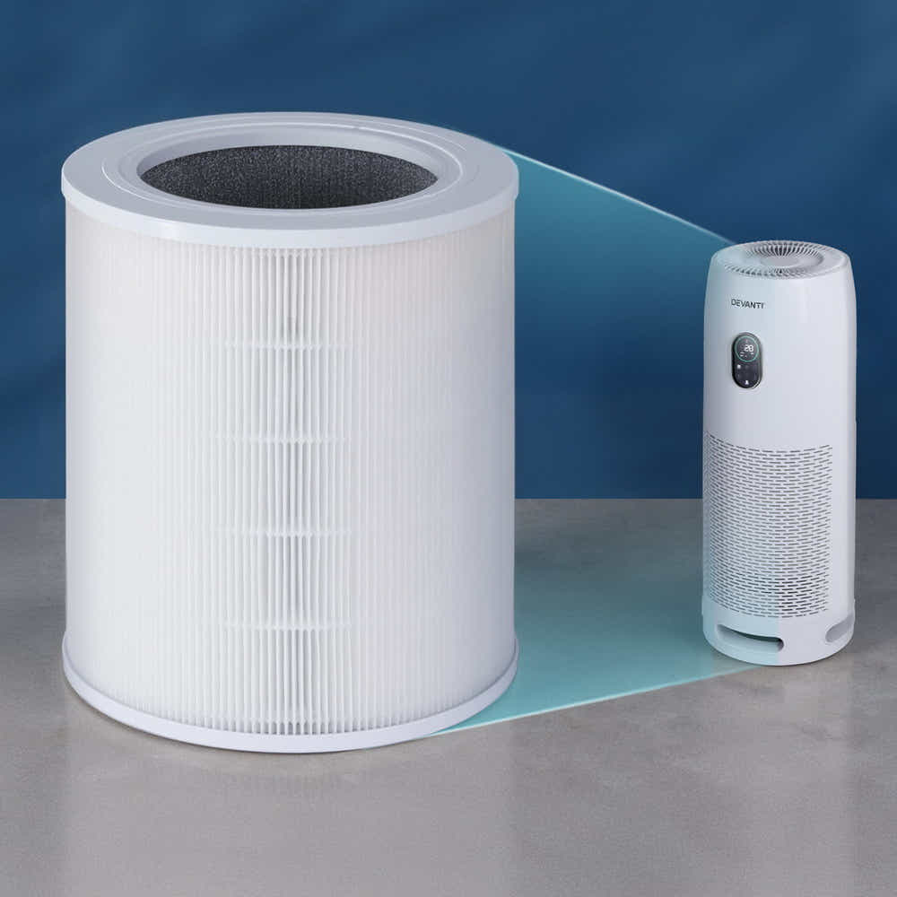 DS NA Devanti Air Purifier 4 Layers HEPA Replacement Filter