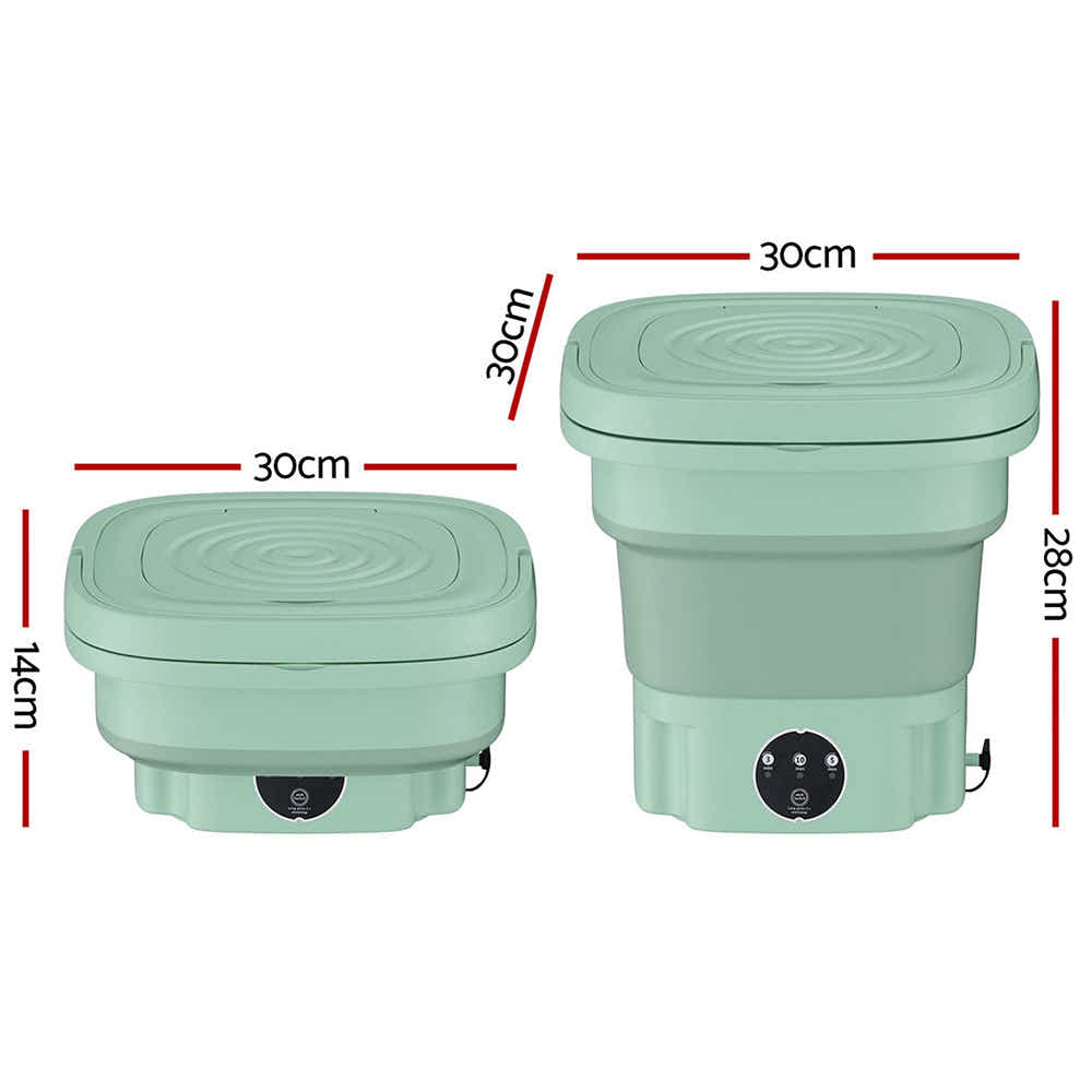 DS NA Devanti Portable Washing Machine 8L Green