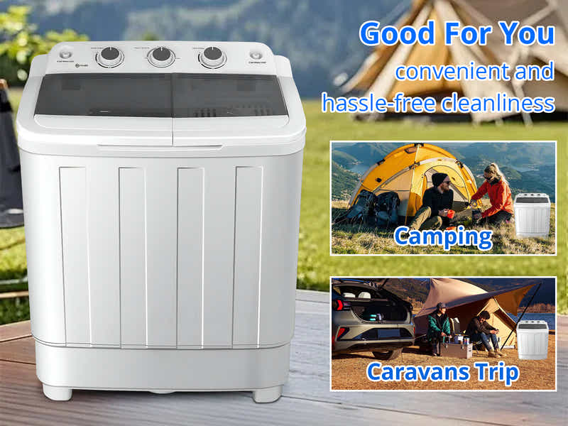 Portable Twin Tub Washing Machine 5KG