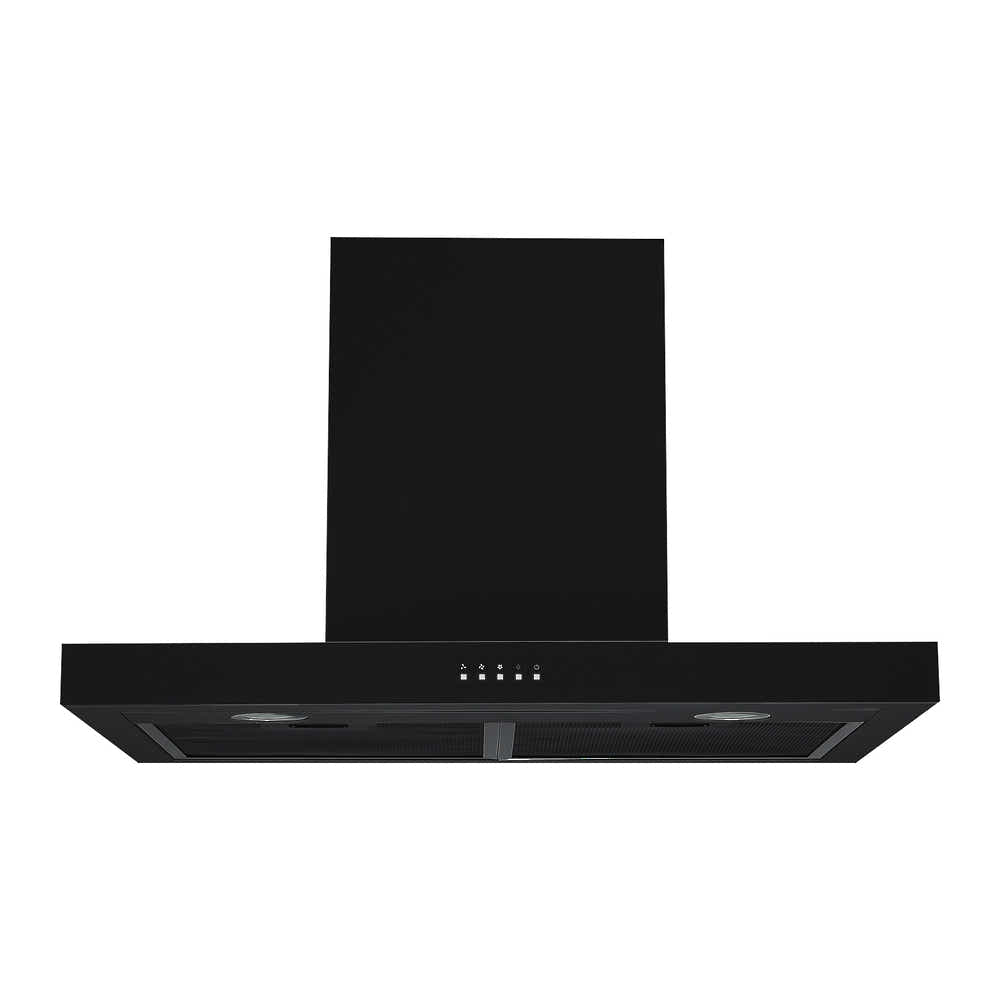 T Parmco RANGEHOOD BOX 600MM BLACK 1000M3H