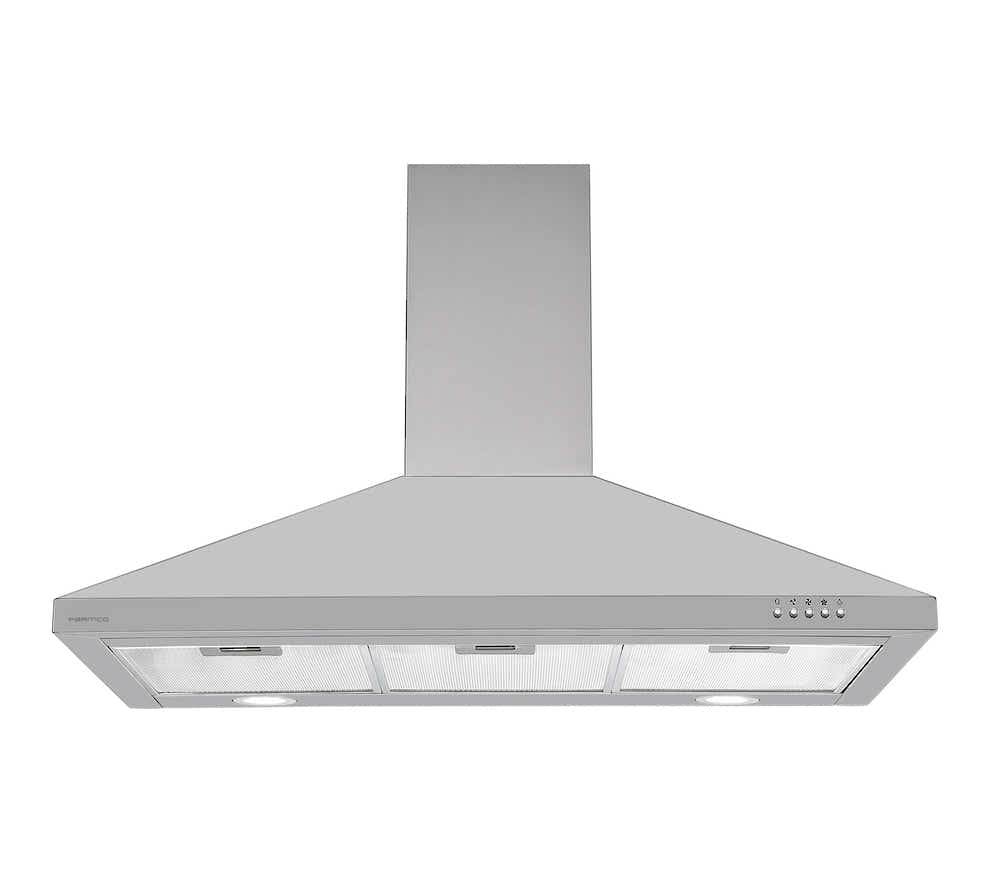 T Parmco 900mm Rangehood Canopy, Stainless Steel 700M3H