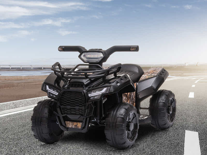 DS Kids Ride On ATV - Black