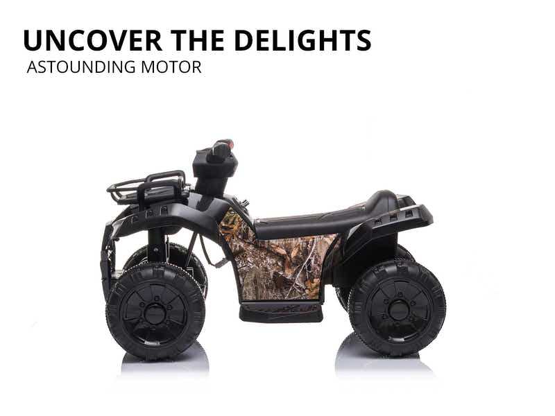 DS Kids Ride On ATV - Black