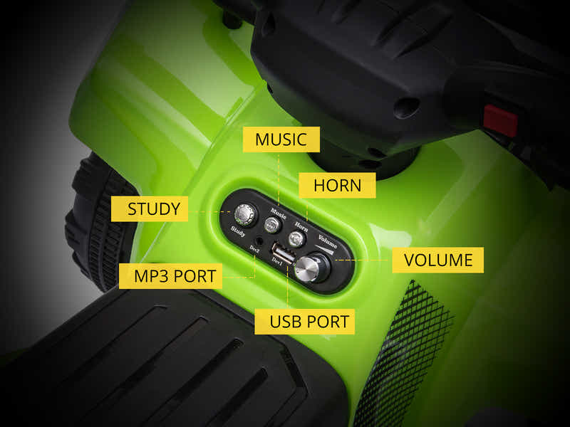 Ride On Car ATV Green