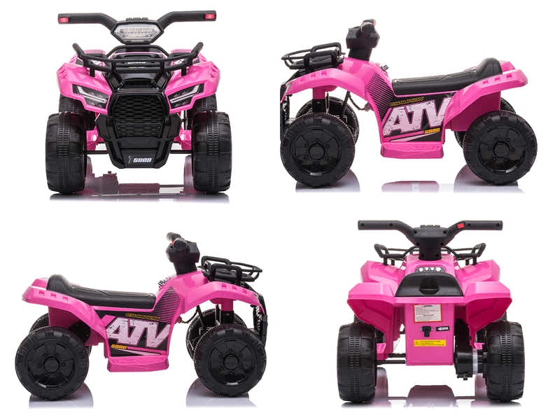 Ride On ATV Pink