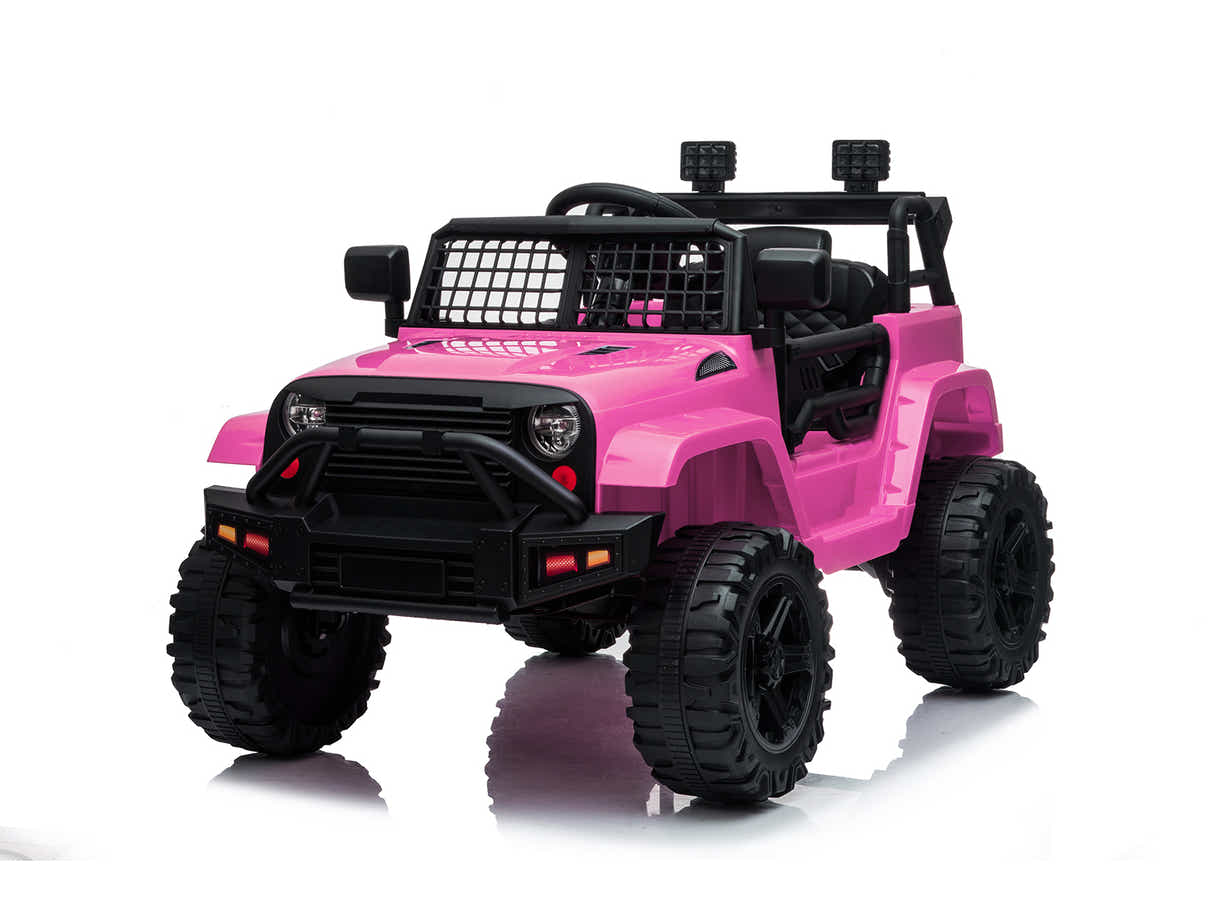 Kids Ride On Jeep - Pink