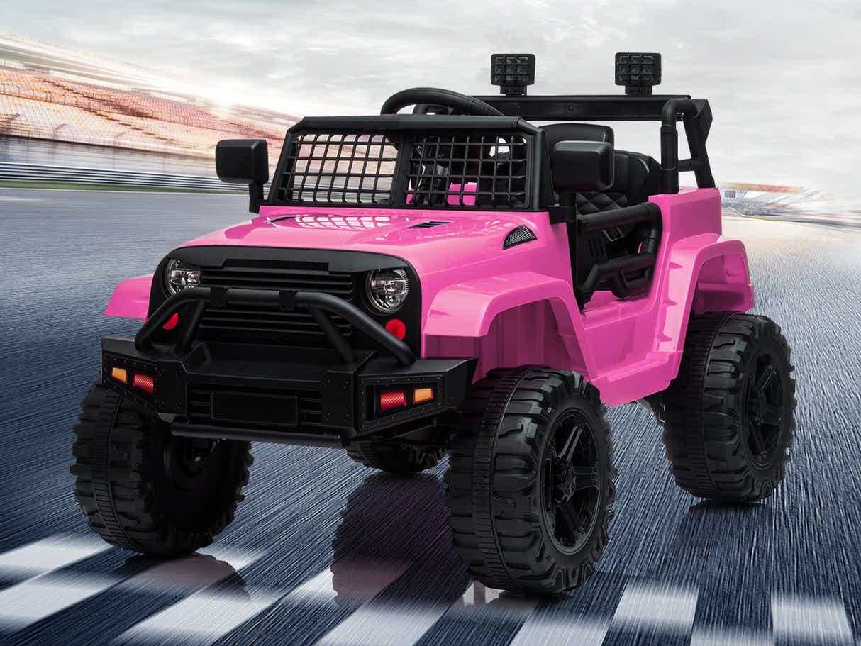Kids Ride On Jeep - Pink
