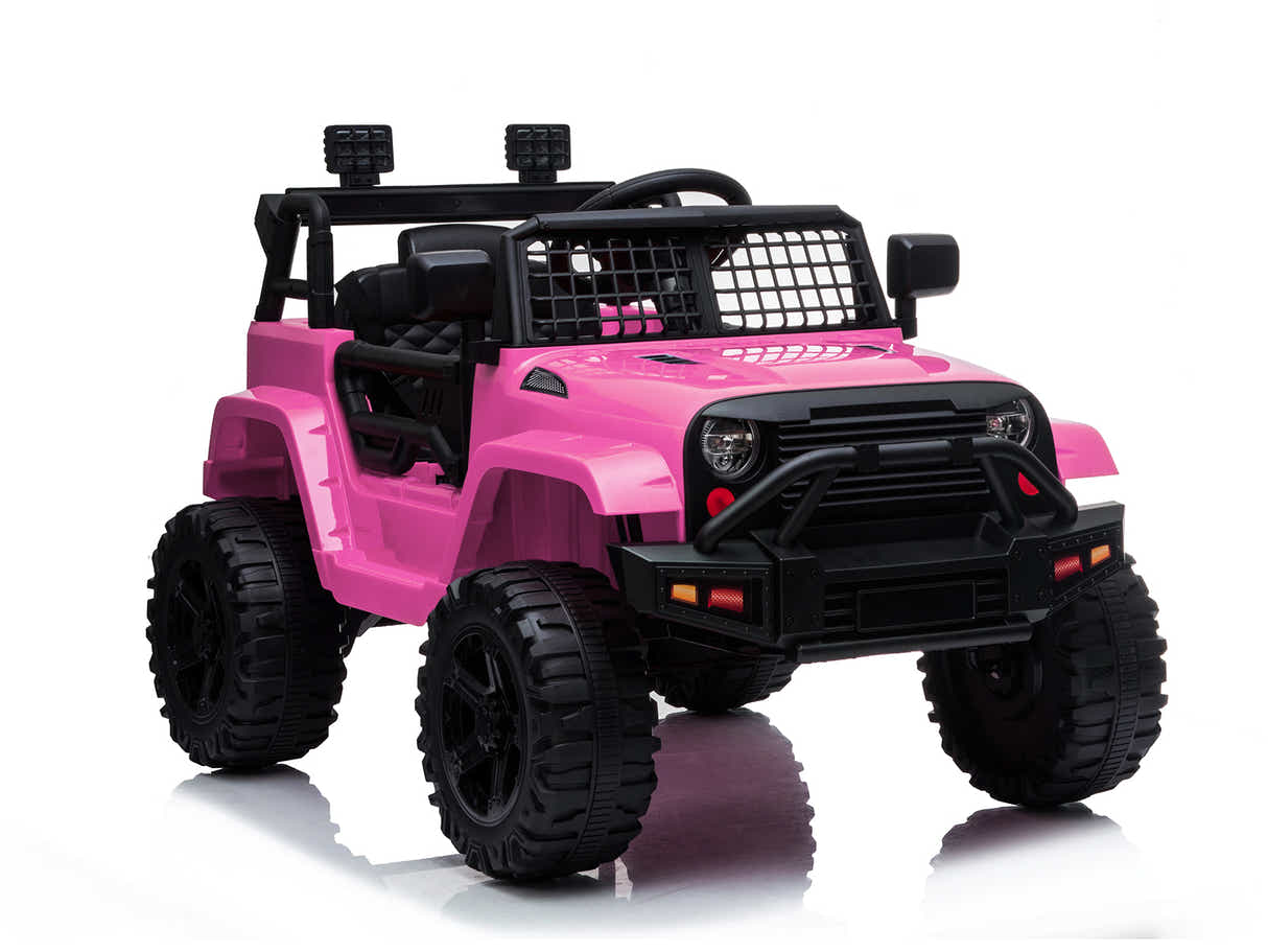 Kids Ride On Jeep - Pink