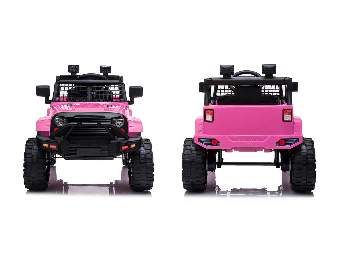 Kids Ride On Jeep - Pink