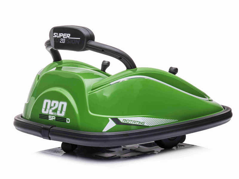 Kids Ride On Bumper Car - Green