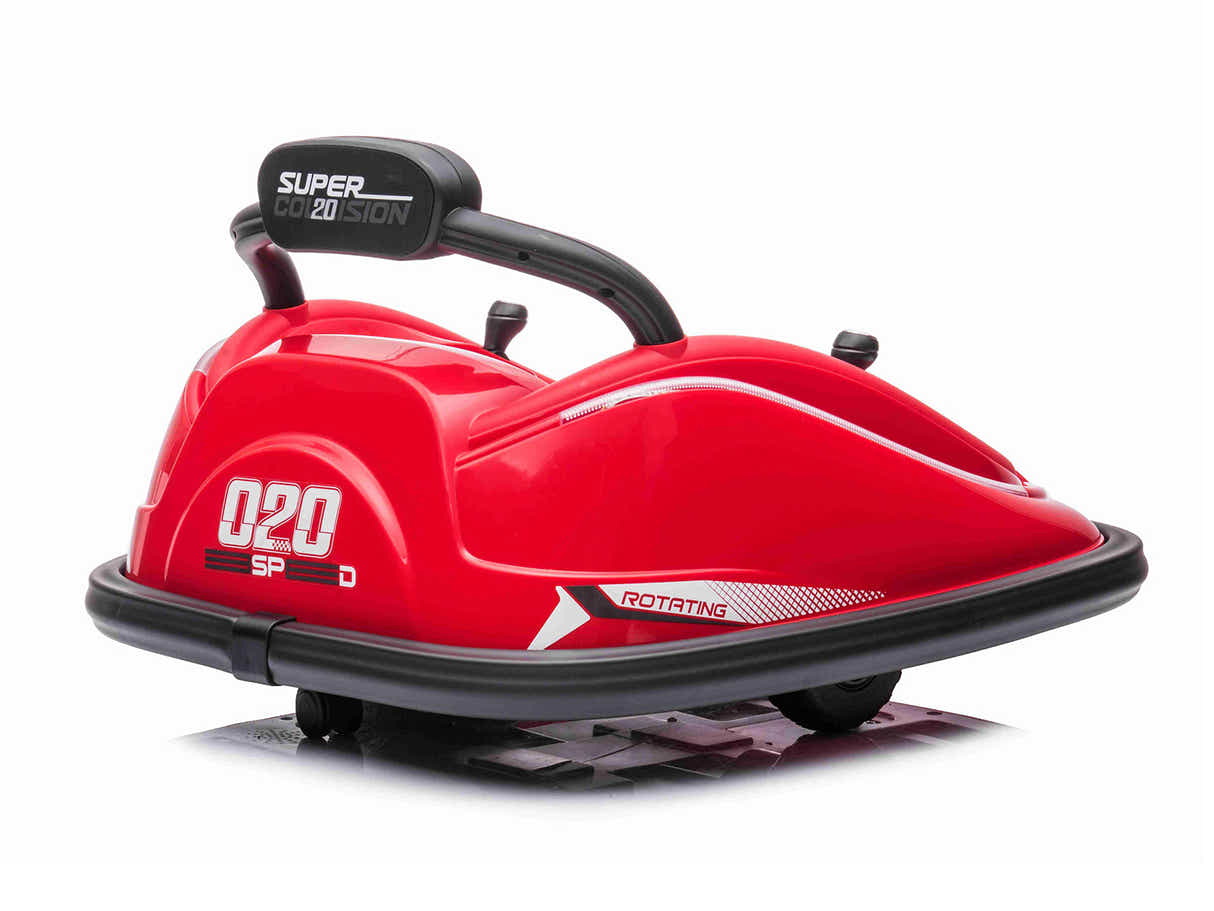 Kids Ride On Bumper Car - Red