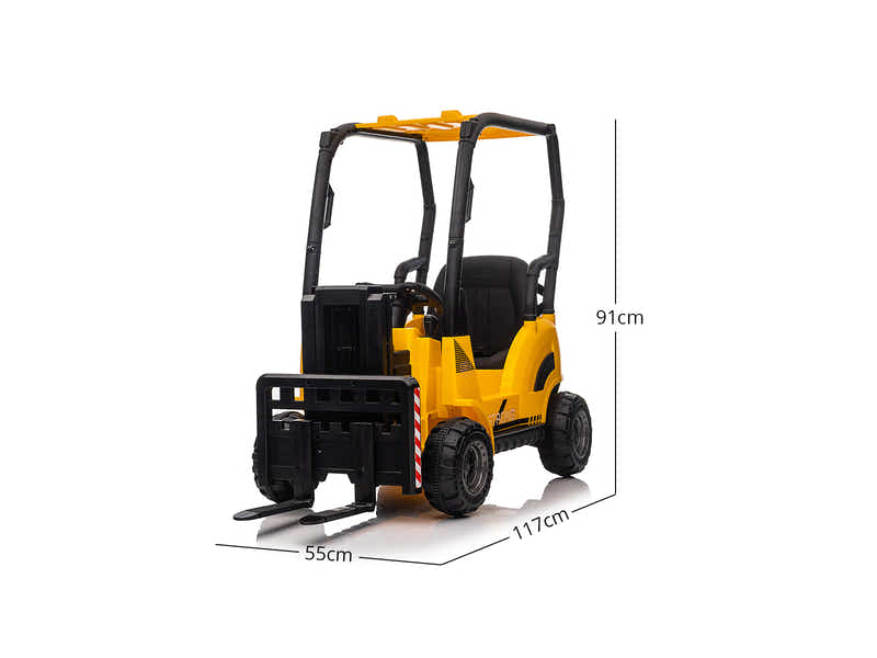 Ride On Forklift Yellow