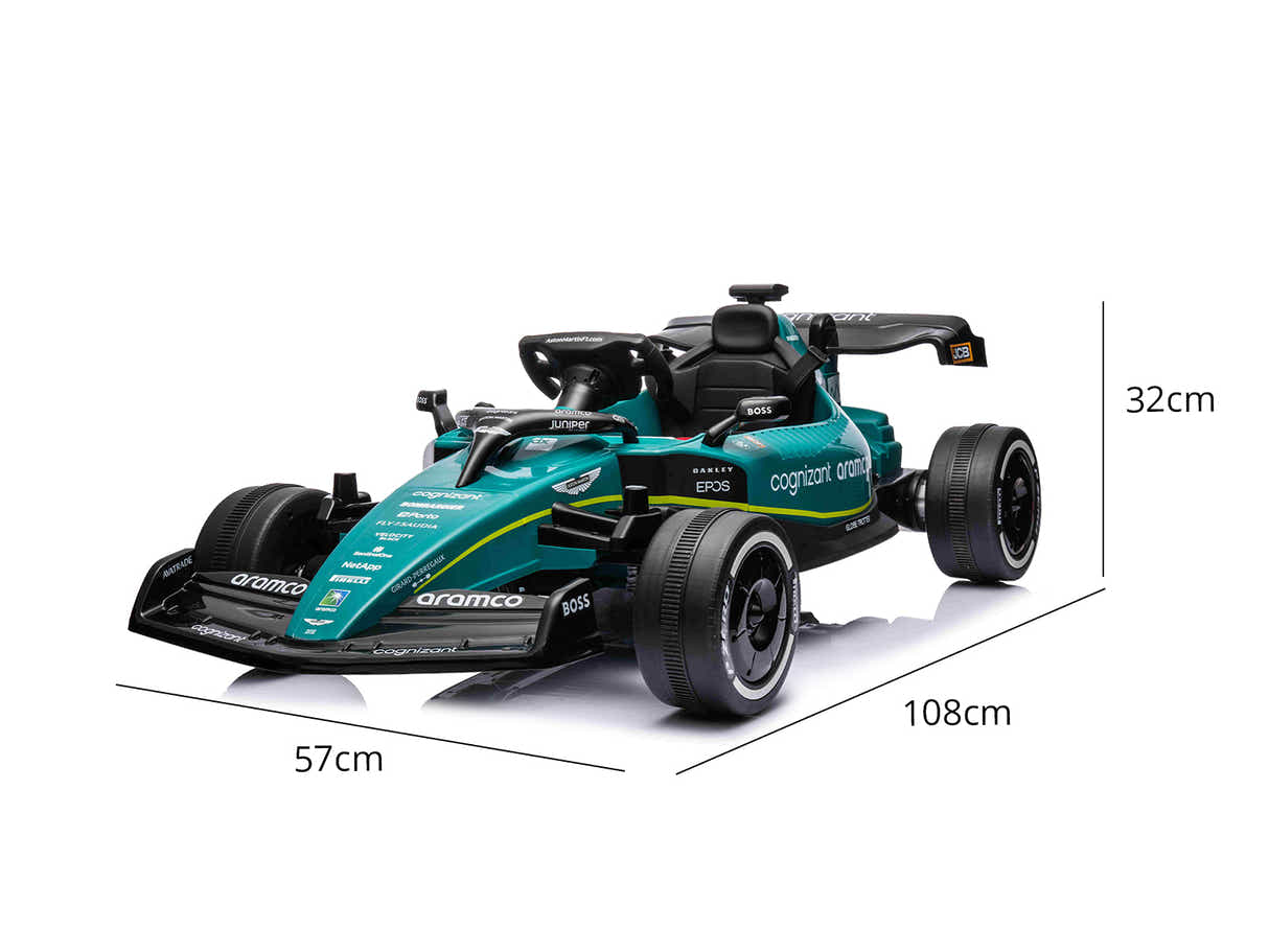 Kids Go Kart Licensed Aston Martin Formula 1 – Green
