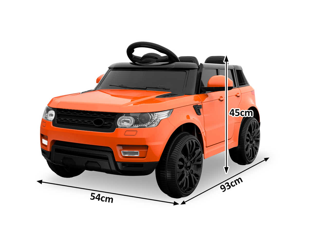 Kids Ride On Car Range Rover - Orange