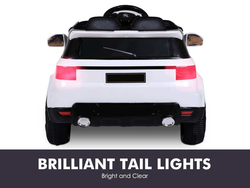 Kids Ride On Car Range Rover - White