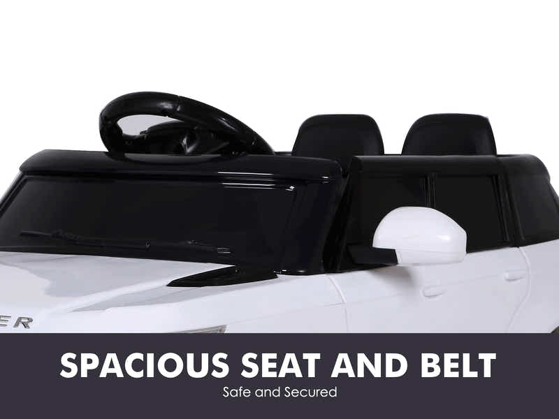 Kids Ride On Car Range Rover - White