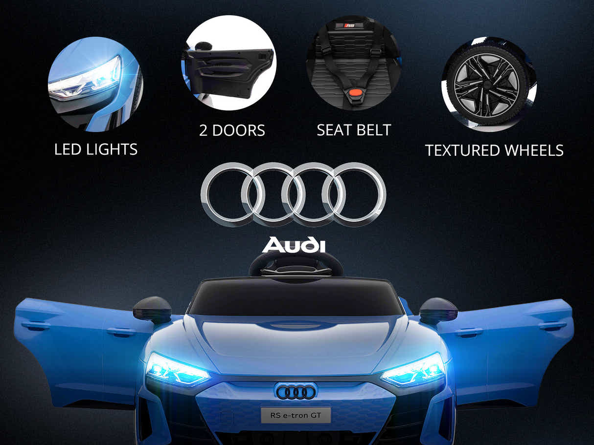 Kids Ride On Car Audi RS E-tron GT - Blue