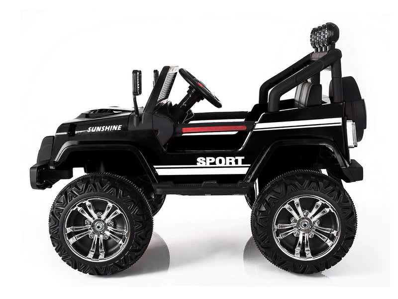 Kids Ride On Jeep Toys Car Black Color