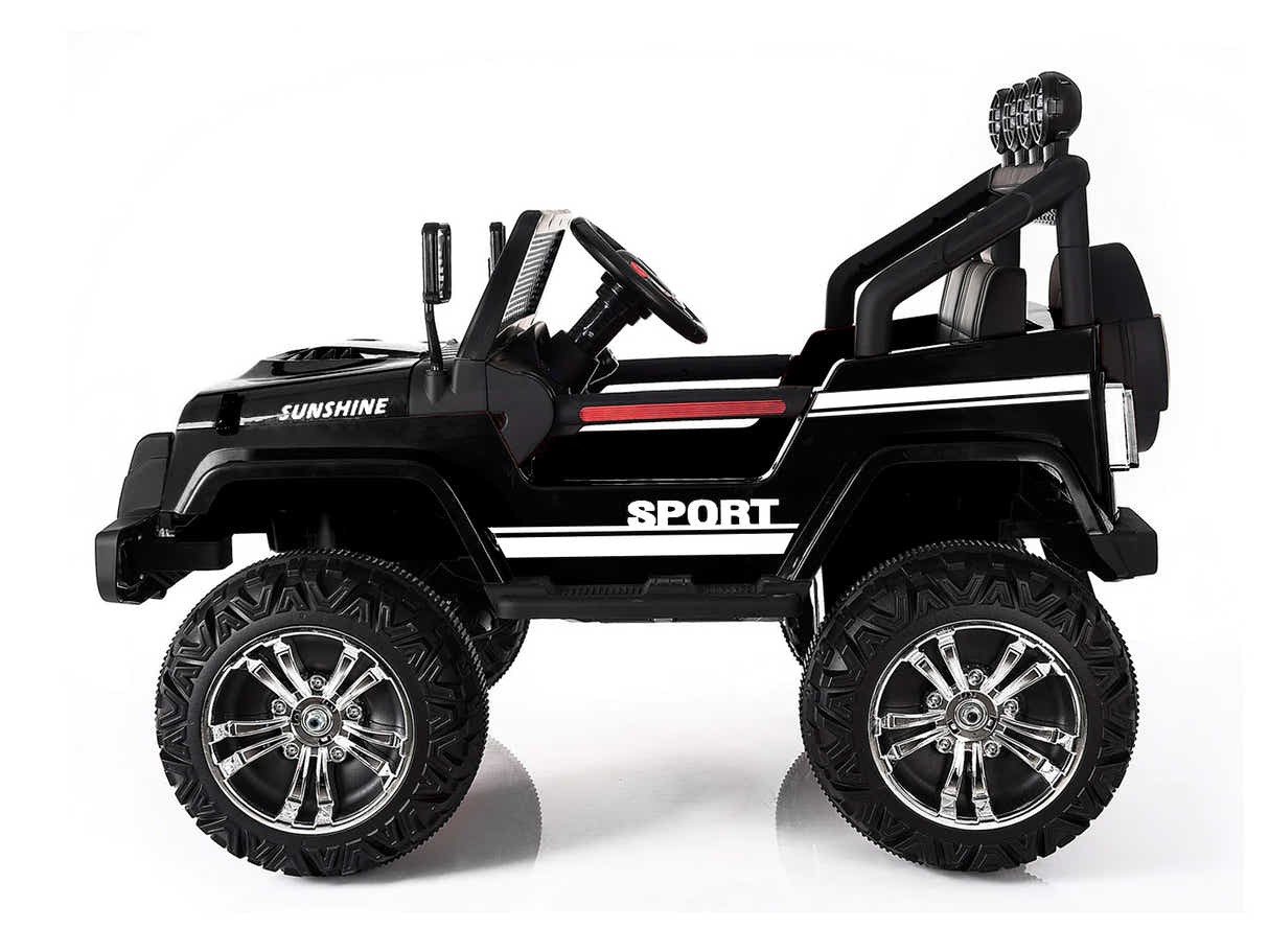 Kids Ride On Jeep Upgrade - Black
