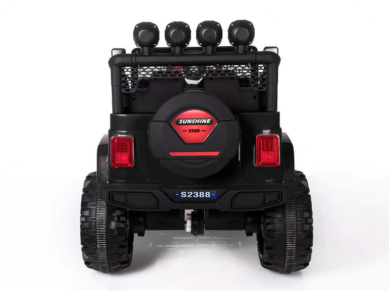 Kids Ride On Jeep Toys Car Black Color