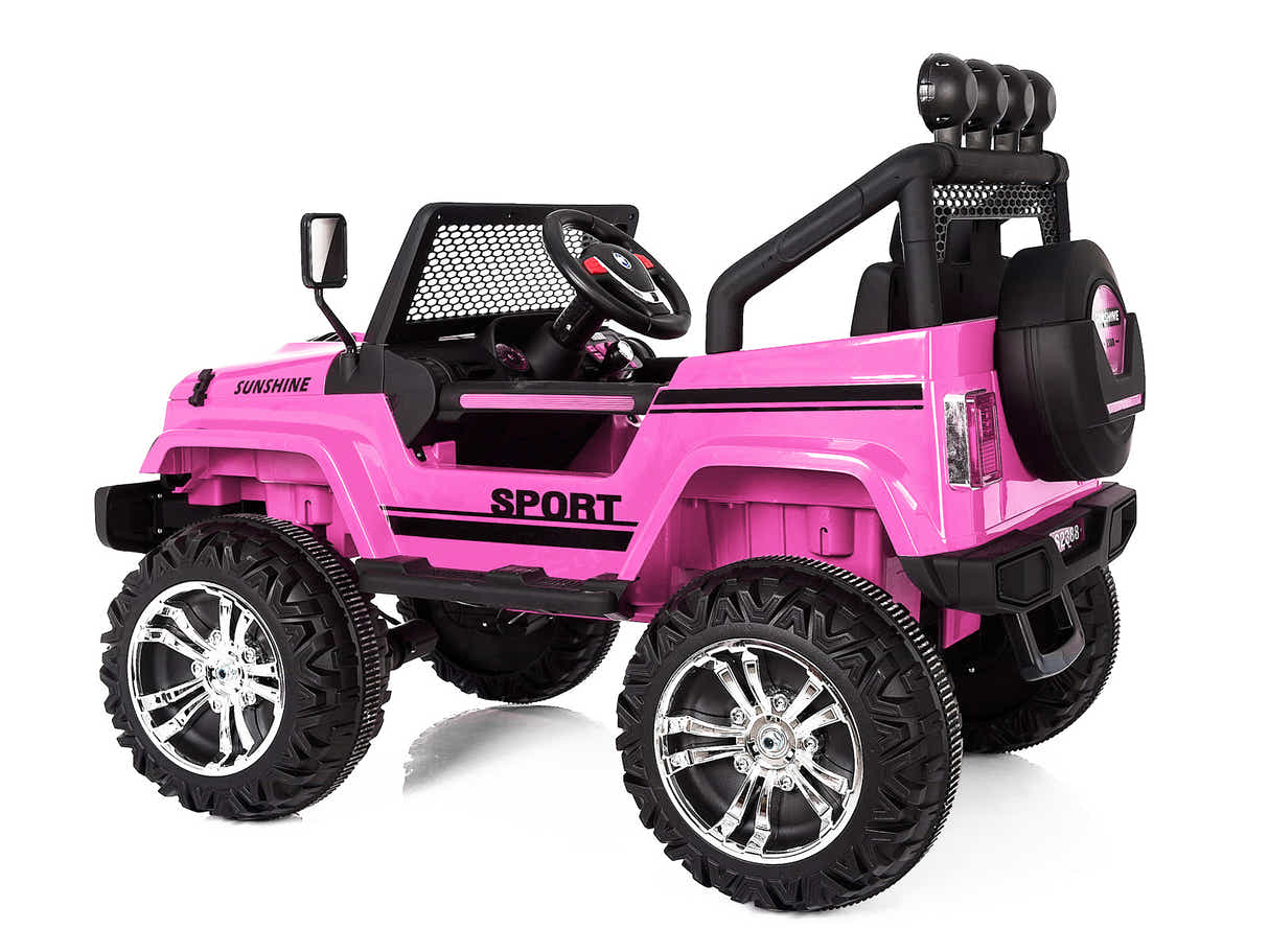 Kids Ride On Jeep Upgrade - Pink