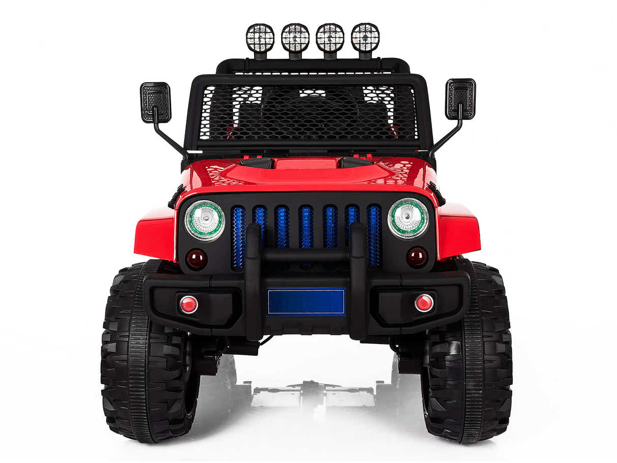 Kids Ride On Jeep Upgrade - Red