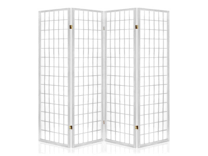 DS Room divider E P1 4 panel White